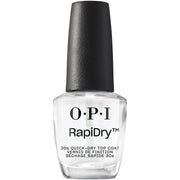 Vera Wang OPI RapiDry frente del envase mostrando diseño y beneficio de secado rápido