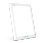 Verilux HappyLight Lucent frontal mostrando diseño delgado y luminosidad