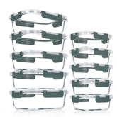 VERONES front packaging shot showing full 10-pack set and grey lids for quick identification