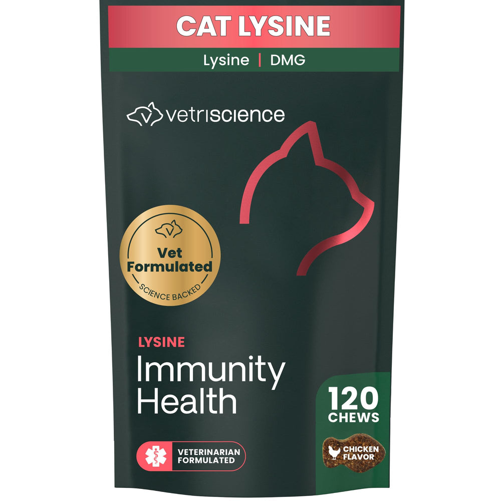 VETRISCIENCE envase frontal mostrando masticables y beneficio inmune