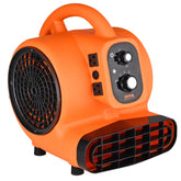 VEVOR Air Mover vista frontal mostrando potencia y diseño compacto