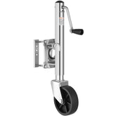 VEVOR gato de remolque frontal mostrando montaje robusto y acceso fácil