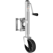 VEVOR gato de remolque frontal mostrando montaje robusto y acceso fácil