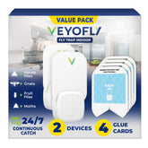 VEYOFLY front view showing compact plug design and discreet profile