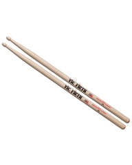 Vic Firth baquetas 5A frontal mostrando perfil y largo, buen control