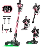 VICEASE A27 front view in pink showing compact design and portability