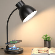 Vicsoon lamp front view showing clean design and compact footprint for tidy desks