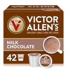 Victor Allen's caja frontal mostrando 42 cápsulas y beneficio conveniencia inmediata