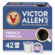 Victor Allen's frente del empaque que muestra 42 cápsulas y conveniencia