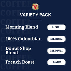Victor Allen's Coffee single-serve pod close-up foil lid showing freshness preservation