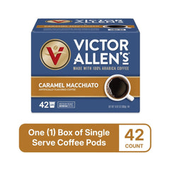 Victor Allen's single pod side view displaying compact K-Cup compatibility
