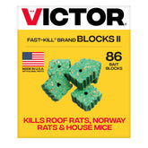 Victor front packaging showing product and count for quick identification and selection