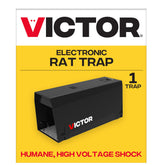 Victor front view of trap showing compact design and quick setup benefit