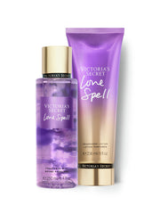 Victoria's Secret set frontal mostrando mist y loción, ideal para regalar