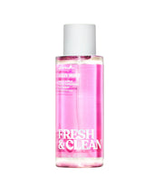 Victoria's Secret frasco frontal mostrando diseño y beneficio aroma acogedor