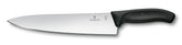 Victorinox cuchillo chef vista frontal con mango antideslizante y control seguro