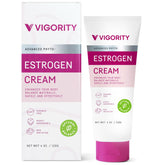 Vigority jar front view showing label and clean packaging benefit