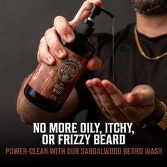 Viking Revolution conditioner texture pouring to show moisturizing action