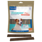 Virbac Veggiedent front packaging showing product features and benefits