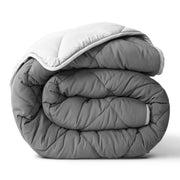 ViscoSoft comforter front view showing neat drape and cozy look