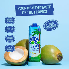 Vita Coco etiqueta detalle legible con información de electrolitos