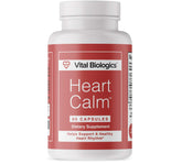 Vital Biologics Heart Calm front bottle showing label and benefits