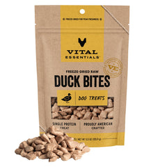 Vital Essentials frente del paquete 5.5 oz con claridad y conveniencia