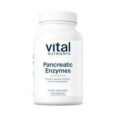 Vital Nutrients frente del envase mostrando diseño y cantidad, transmite confianza
