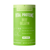 Vital Proteins front packaging showing 16.4 oz container and branding benefit