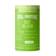 Vital Proteins front packaging showing 16.4 oz container and branding benefit
