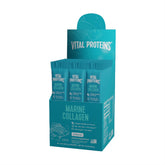 Vital Proteins front box view showing 20 stick packs and branding benefit convenience