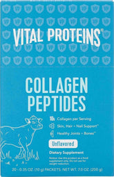 Vital Proteins sobre frontal mostrando el empaque y facilidad de uso