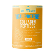 Vital Proteins front packaging showing 23.2oz container and vanilla label for clear identification