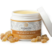 Vitality bálsamo frontal en envase mostrando sello natural y tamaño 2oz