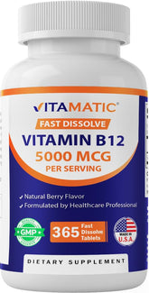 Vitamatic botella frontal mostrando etiqueta clara y beneficios
