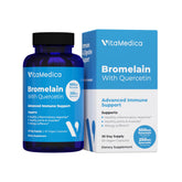 VitaMedica frasco frontal mostrando etiqueta clara y beneficios visibles