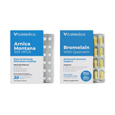 VitaMedica front packaging showing two-product bundle and 5-day supply benefit