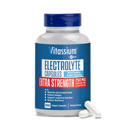 Vitassium front bottle showing label and clean packaging for easy identification and portability