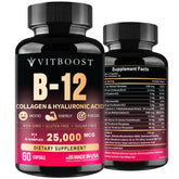 VITBOOST frasco frontal mostrando diseño y beneficio de energía