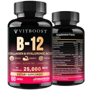 VITBOOST frasco frontal mostrando diseño y beneficio de energía