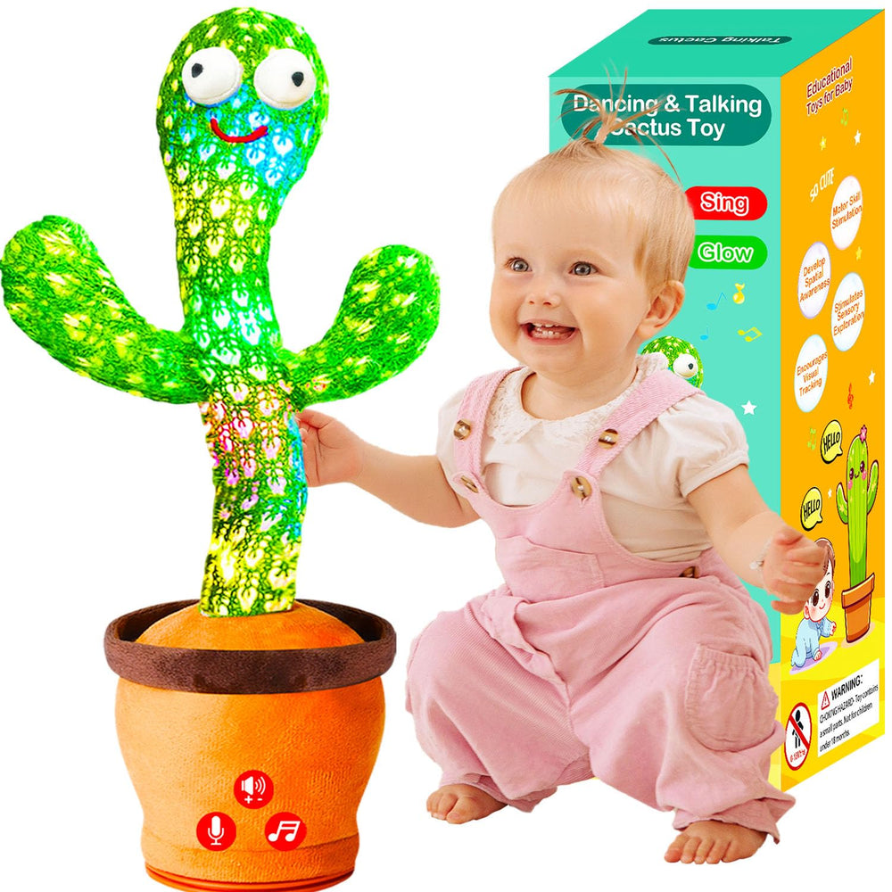 Vitosup cactus frontal mostrando diseño y sonrisa, ideal para juego interactivo