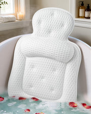 VOXOR almohada frontal mostrando su forma ergonómica y soporte cómodo