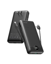 VRURC front view of power bank showing compact design and quick charging benefit