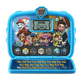 VTech tablet front view showing PAW Patrol characters and learning interface benefit: engaging visuals