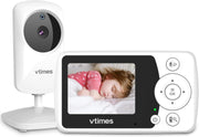 VTimes front view showing camera and portable monitor for secure monitoring
