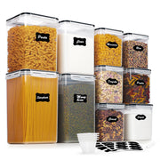 Vtopmart front packaging showing full 10-piece set and space-saving benefit