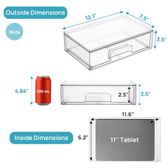 Vtopmart stacked organizers on a vanity saving counter space benefit