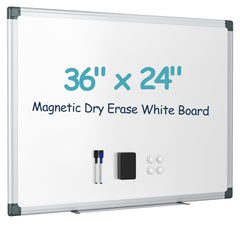 VUSIGN front view showing aluminum frame and clean writing area, ideal for meetings
