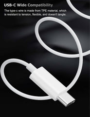 wabklove primer plano del conector USB-C para conexión directa segura