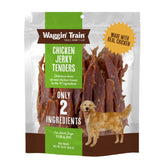 Waggin' Train front pouch showing product freshness and large 30 oz value
